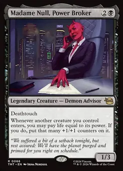 Madame Null, Power Broker