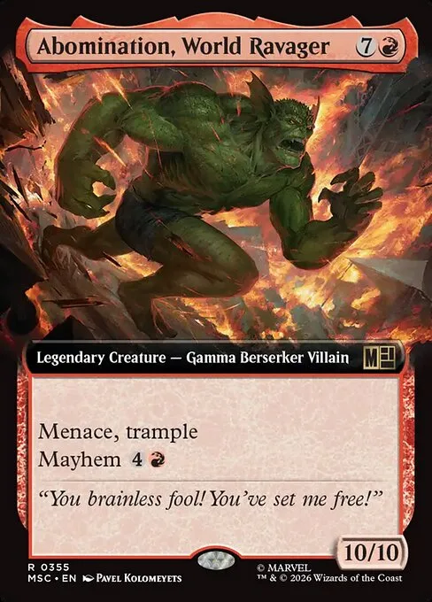 Abomination, World Ravager