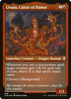 Livaan, Cultist of Tiamat