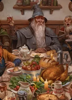 Gandalf, Party Guest // Gandalf, Party Guest