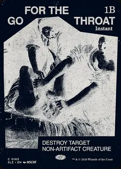 Go for the Throat
