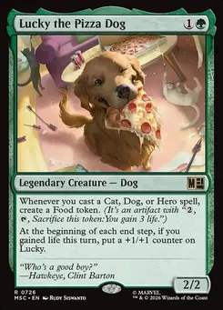 Lucky the Pizza Dog