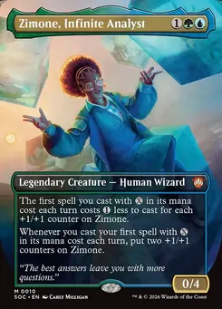 Zimone, Infinite Analyst
