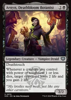 Arnyn, Deathbloom Botanist