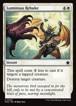 Luminous Rebuke