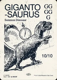 Gigantosaurus