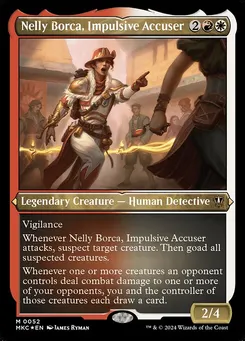 Nelly Borca, Impulsive Accuser
