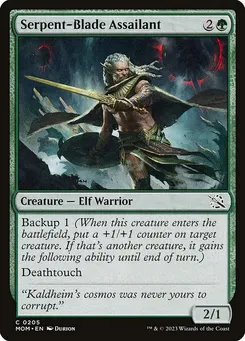 Serpent-Blade Assailant