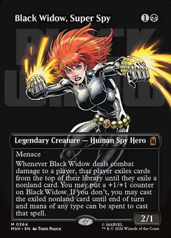 Black Widow, Super Spy