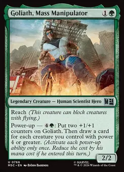 Goliath, Mass Manipulator