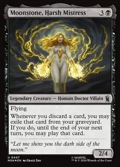 Moonstone, Harsh Mistress