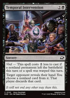 Temporal Intervention