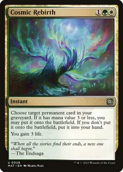 Cosmic Rebirth
