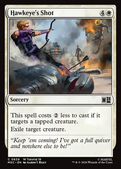 Hawkeye's Shot