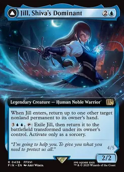 Jill, Shiva's Dominant // Shiva, Warden of Ice