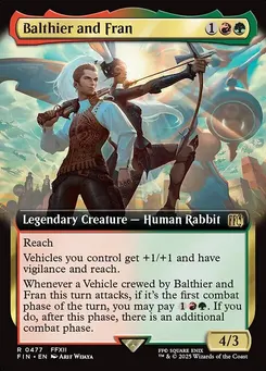 Balthier and Fran