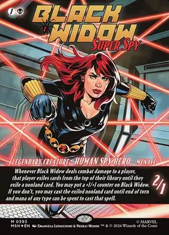 Black Widow, Super Spy