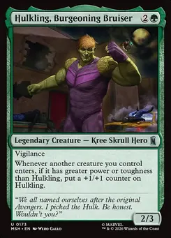Hulkling, Burgeoning Bruiser
