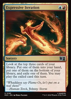 Expressive Iteration