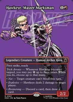 Hawkeye, Master Marksman