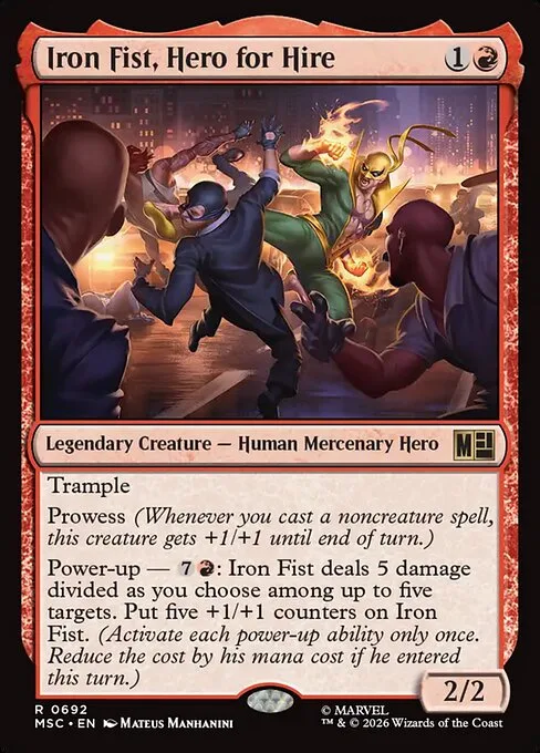 Iron Fist, Hero for Hire