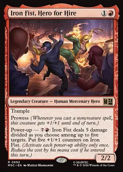 Iron Fist, Hero for Hire