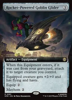 Rocket-Powered Goblin Glider