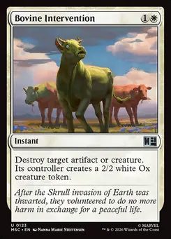 Bovine Intervention