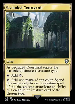 Secluded Courtyard