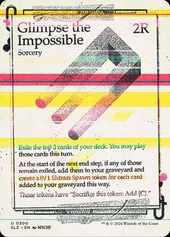 Glimpse the Impossible