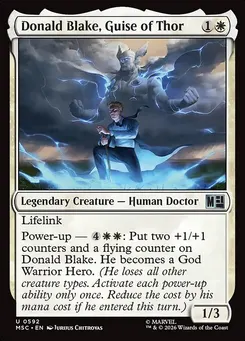 Donald Blake, Guise of Thor
