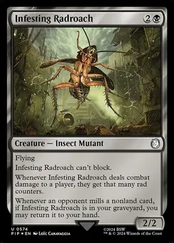 Infesting Radroach