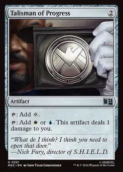 Talisman of Progress