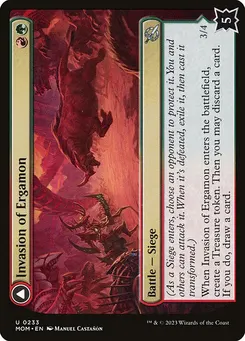 Invasion of Ergamon // Truga Cliffcharger