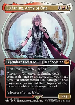 Lightning, Army of One