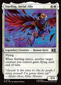 Starling, Aerial Ally