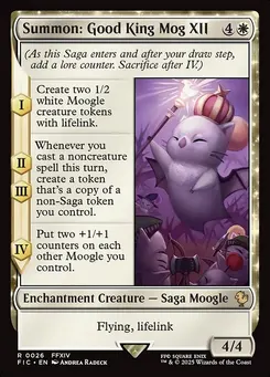 Summon: Good King Mog XII