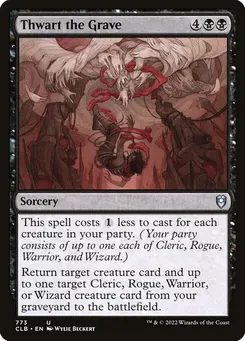 Thwart the Grave