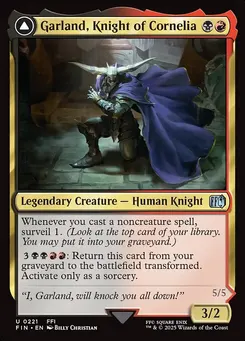 Garland, Knight of Cornelia // Chaos, the Endless