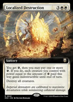Localized Destruction