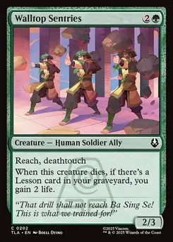 Walltop Sentries