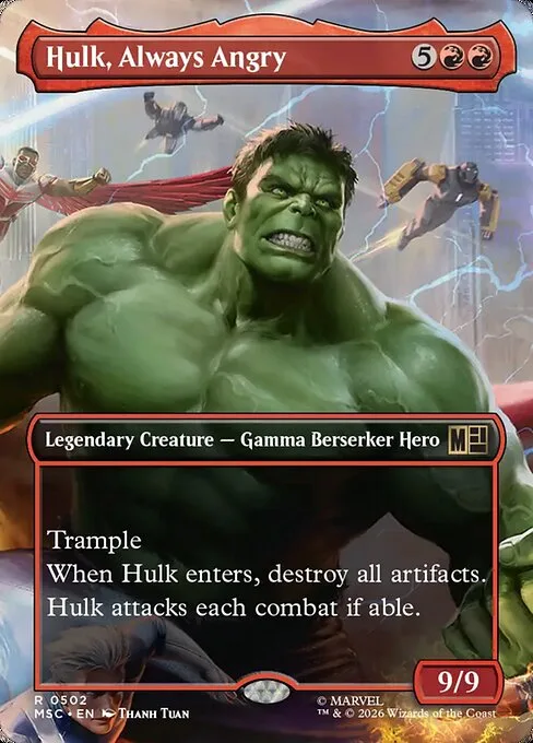 Hulk, Always Angry
