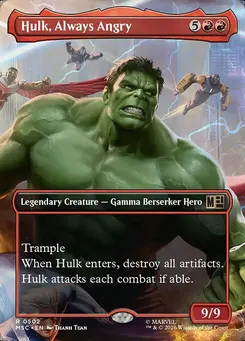 Hulk, Always Angry