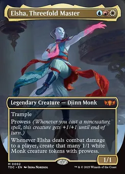 Elsha, Threefold Master