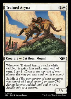 Trained Arynx
