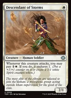 Descendant of Storms