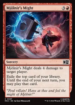 Mjölnir's Might