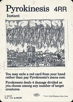 Pyrokinesis