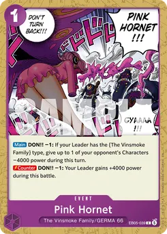 Pink Hornet