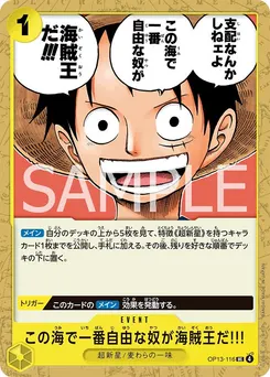 The One Who Is The Most Free Is The Pirate King